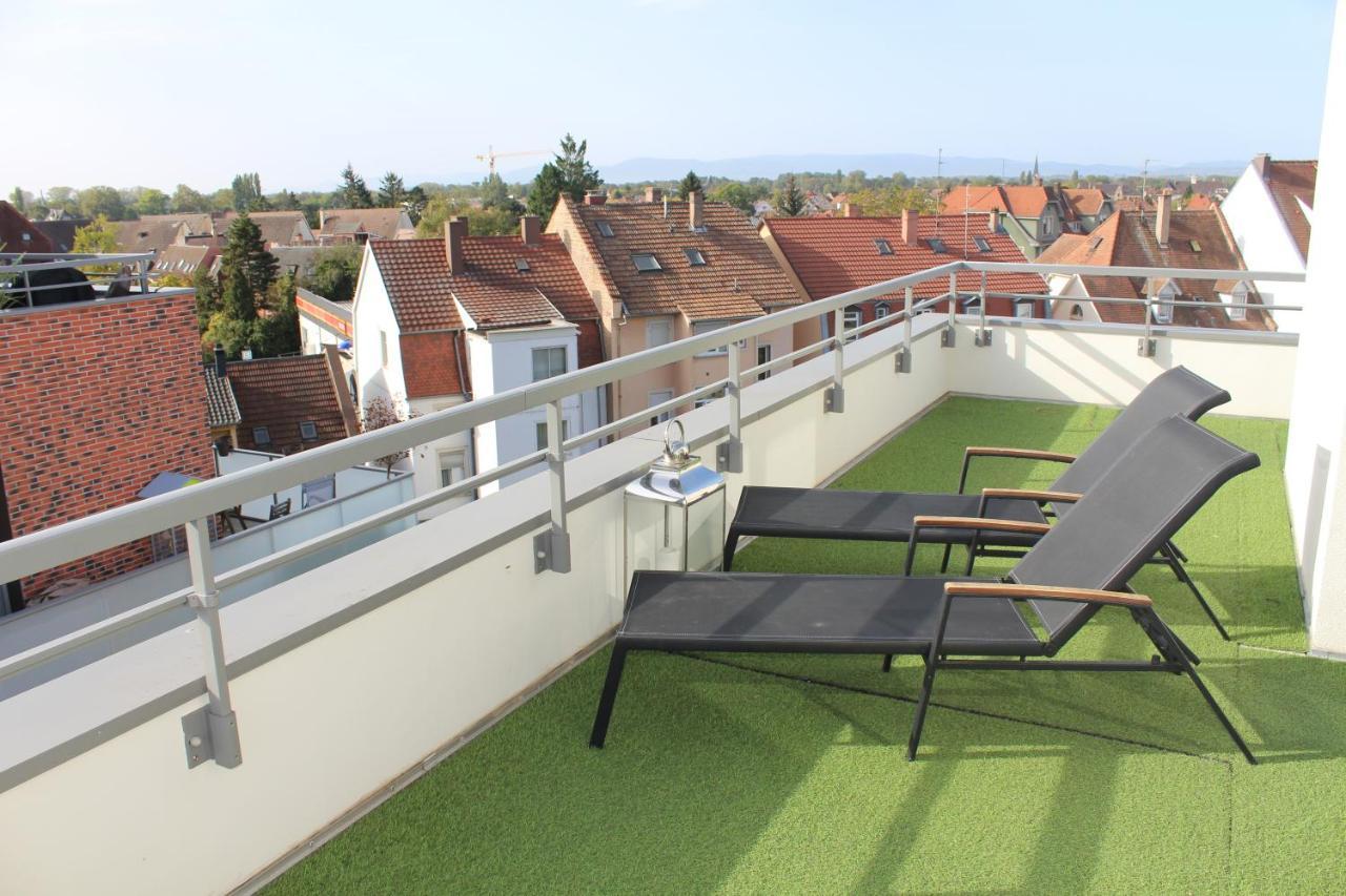 Апартаменты La Terrasse Страсбург Экстерьер фото